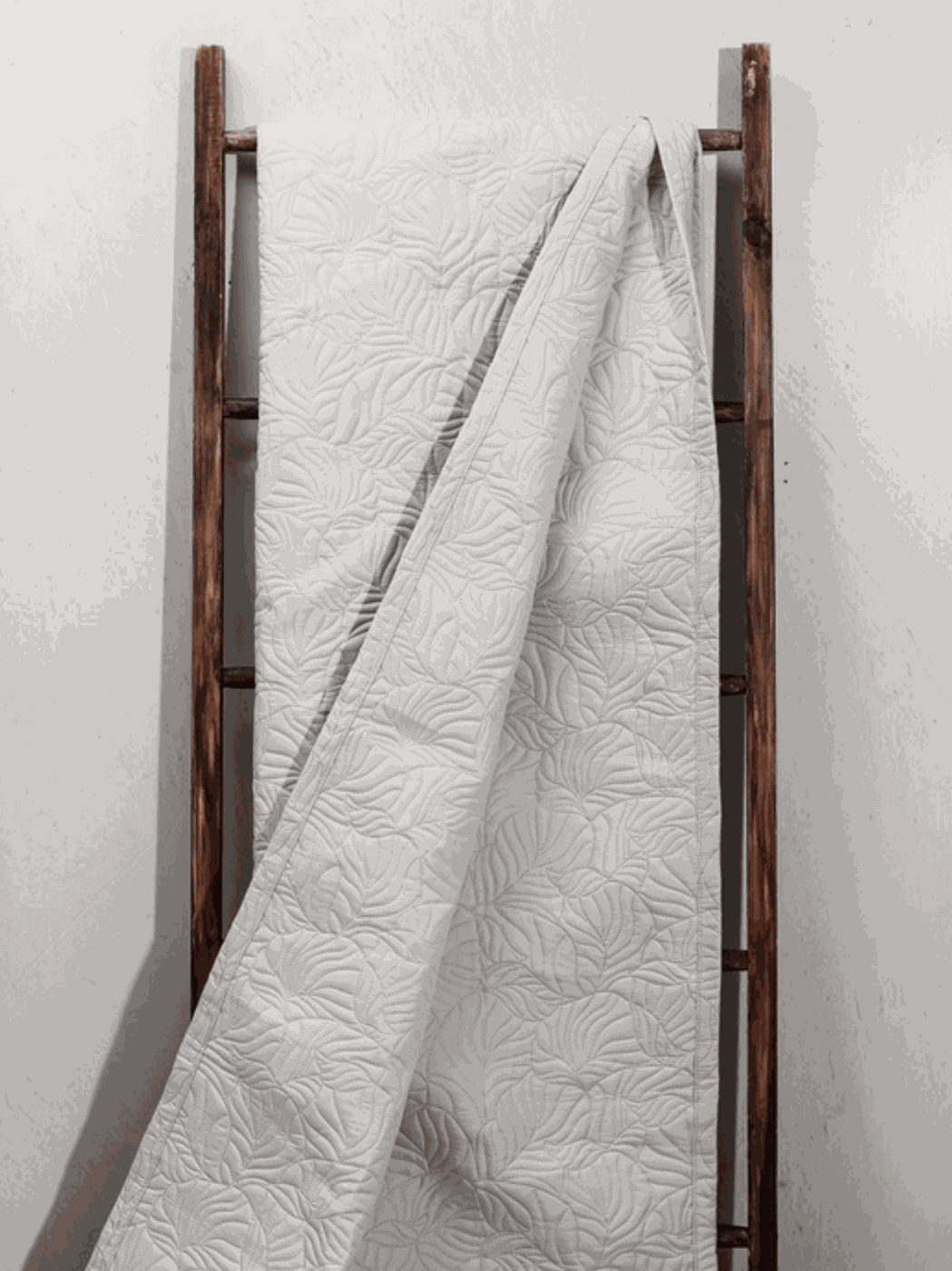 3 Piece Soft Touch Quilt Set (Light Gray) King
